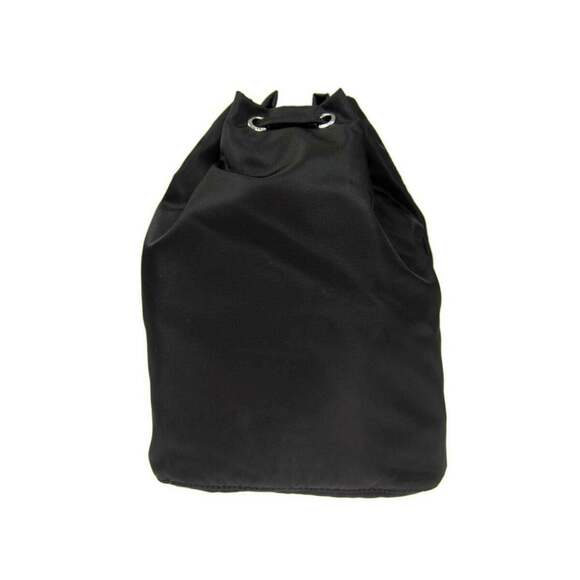 Prada Black Tessuto Nylon Triangle Logo Drawstring Bucket - Picture 6 of 10